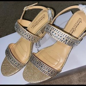 Badgley Mischka Wedge Heels (New in box)